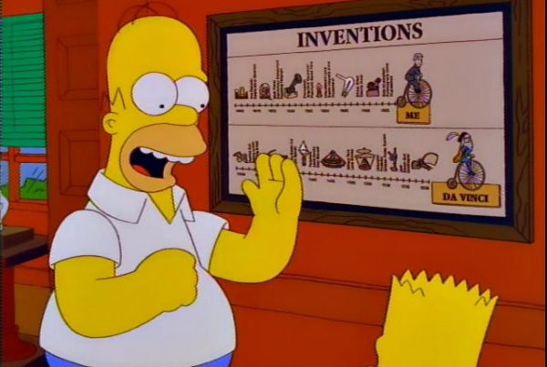 homer simpson inventing