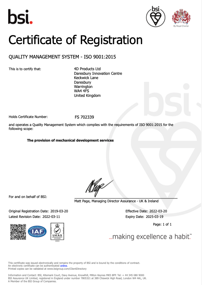 bsi certificate